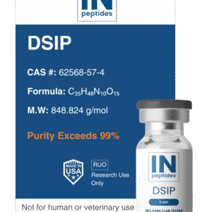 DSIP 5mg research peptide vial for sleep regulation