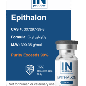 Epithalon 50mg research peptide vial for anti-aging