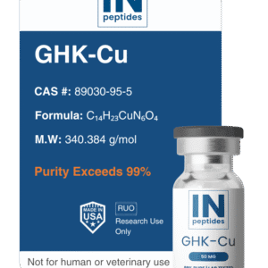 GHK-Cu 50mg peptide vial for skin repair