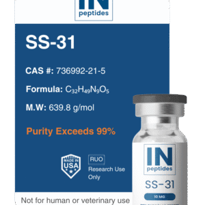 SS-31 peptide capsules for mitochondrial protection and cellular energy research